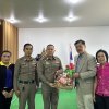 วันที่ 13 กุมภาพันธ์ 2568 สหกรณ์ออมทรัพย์ตำรวจกระบี่ จำกัด ได้เข้าเยี่ยมคารวะ พล.ต.ต.ชัยเกียรติ  วิริยสถิตย์กุล เนื่องในโอกาสเดินทางมารับตำแหน่ง ผบก.ภ.จว.กระบี่ มอบกระเช้าของขวัญและเรียนเชิญเป็นที่ปรึกษากิตติมศักดิ์ของคณะกรรมการฯชุดที่ 52
