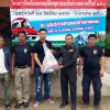 สหกรณ์ออมทรัพย์ตำรวจกระบี่ จำกัด สนับสนุนเครื่องดื่ม กาแฟ ขนม ให้กับจุดบริการประชาชน ในช่วงเทศกาลปีใหม่ 2560