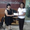มอบเงินช่วยเหลือสมาชิกเสียชีวิต ให้กับภรรยาของ พันตำรวจโทประทีป  เกื้อเส้ง สมาชิกสังกัด สภ.เขาพนม เมื่อวันที่ 25 กรกฎาคม 2557